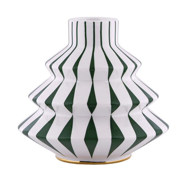 Alessi Kerzenständer DELIGHT Grün-Weiß