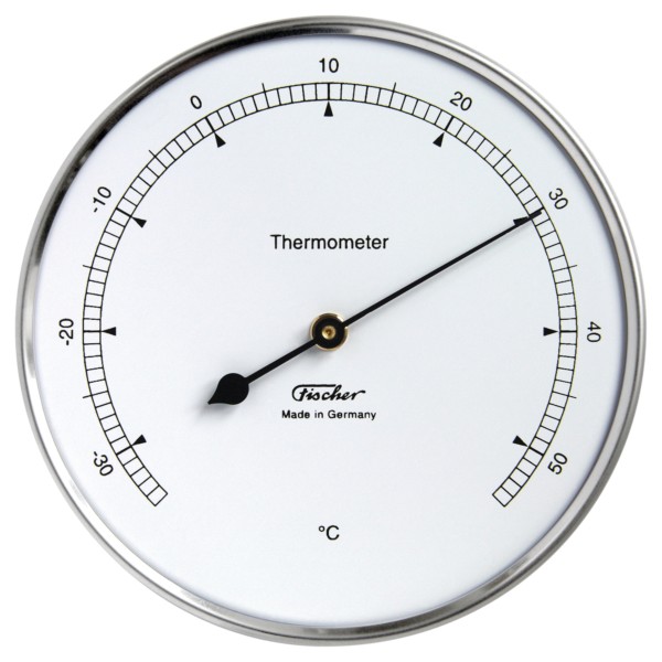 Fischer Thermometer, Außenbereich