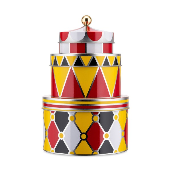 Alessi Keksdosen Allzweckboxen CIRCUS 3er-Set