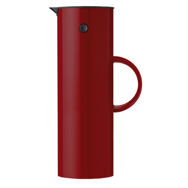 Stelton EM77 Isolierkanne 1L, Kirschrot