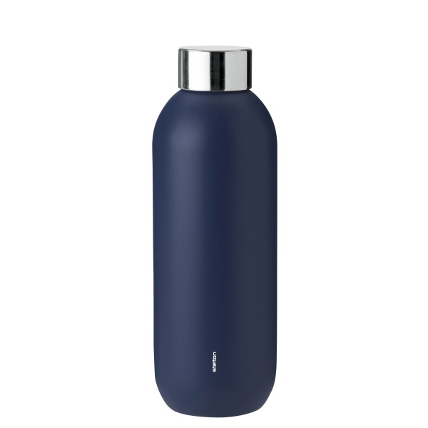 Stelton Trinkflasche isoliert 0.6 l, matt dunkelblau