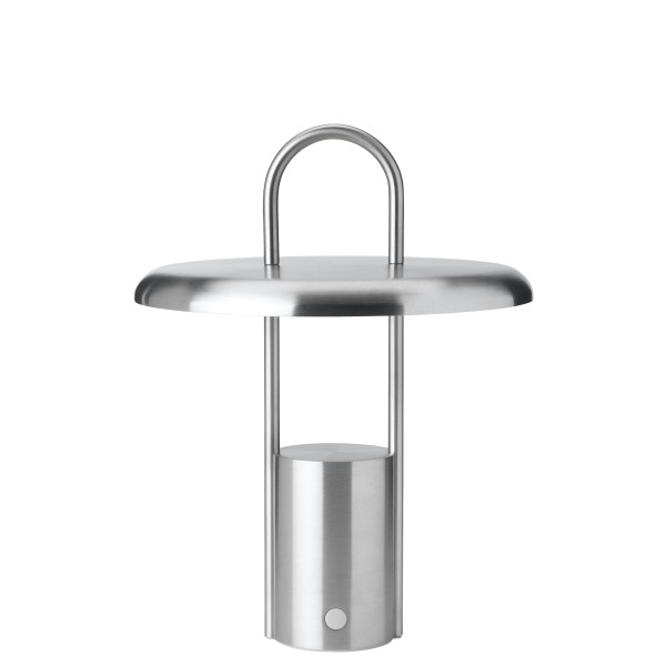 Stelton LED Lampe PIER Stahllook