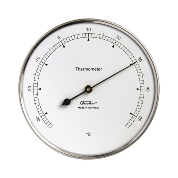 Fischer Thermometer, Außenbereich
