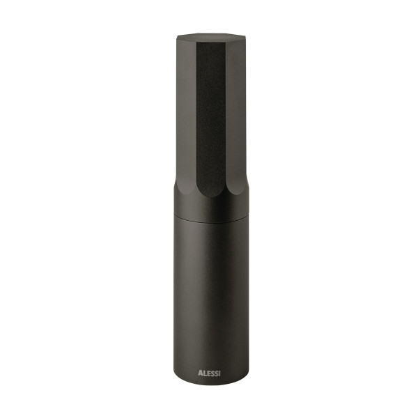 Alessi Universalmühle Aluminium Dunkelgrau